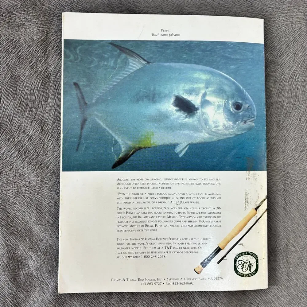 American Angler Magazine Lot of 4 Issues Vintage 1991-1996 Fly Fishing Fly Tying